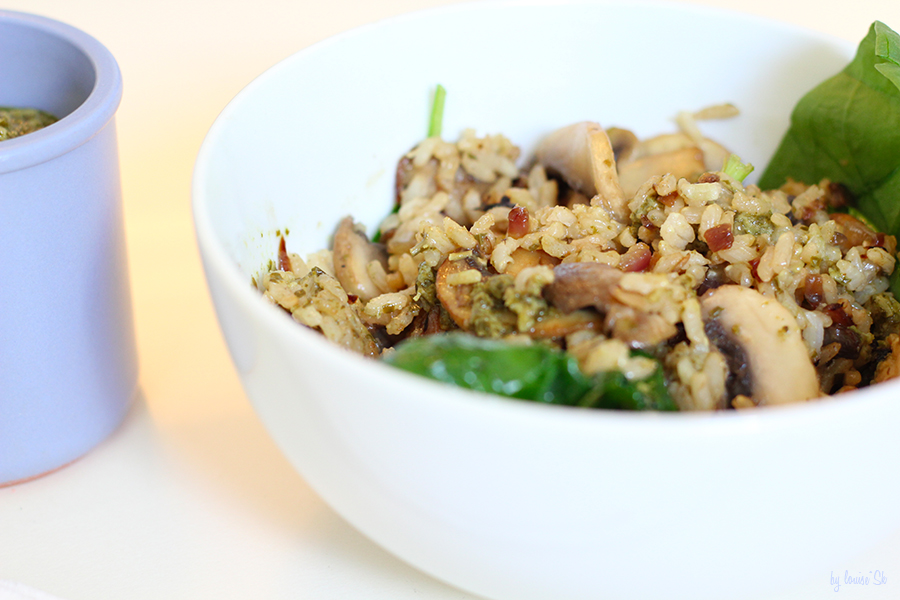 mushroomricepestosansglutenfree2bylouisesk